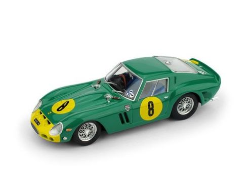 Brumm BM0564 FERRARI 250 GTO N.8 3rd GP.ANGOLA 1962 DAVID PIPER 1:43 Modellino