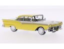 Neo Scale Models NEO46090 FORD FAIRLANE 500 HARDTOP COUPE' YELLOW/WHITE 1:43 Modellino