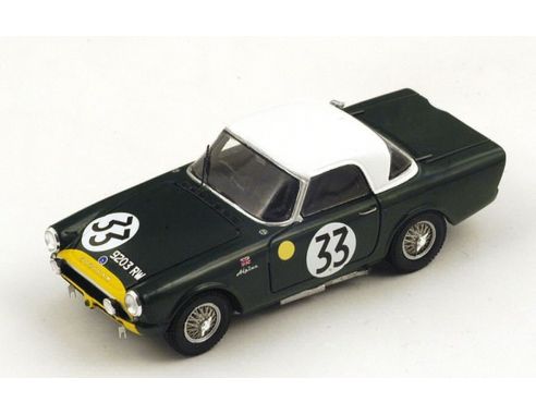 Spark Model S4051 SUNBEAM ALPINE N.33 RETIRED LM 1962 P.HOPKIRK-P.JOPP 1:43 Modellino