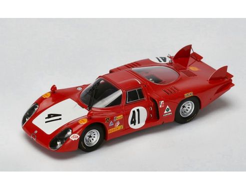 Spark Model S4370 ALFA ROMEO 33/2 N.41 RETIRED LM 1968 G.BAGHETTI-N.VACCARELLA 1:43 Modellino