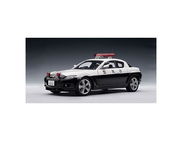 Auto Art / Gateway AA75961 MAZDA RX POLICE CAR 1:18 Modellino