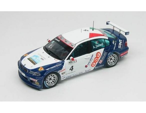 Spark Model S0423 BMW 320 N.4 A.Zanardi WTCC 2005 1:43 Modellino