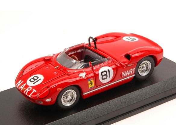 Art Model AM0334 FERRARI 275 P N.81 2nd 500 KM BRIDGEHAMPTON 1964 P.RODRIGUEZ 1:43 Modellino