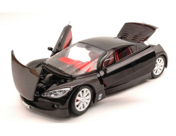 Solido SL8147BK PEUGEOT RC CARREAU 2002 BLACK 1:18 Modellino