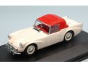 Oxford OXFDSP003 DAIMLER SP250 1960 WHITE W/RED SOFT ROOF 1:43 Modellino