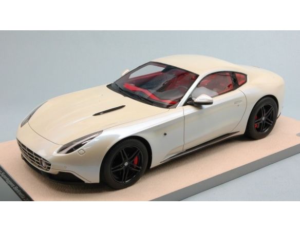 Tecnomodel TMD1818C TOURING SUPERLEGGERA 2015 BASED ON FERRARI F12 WHITE LIM.PCS 75 1:18 Modellino