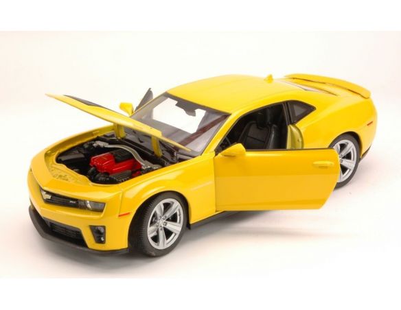 Welly WE4042 CHEVROLET CAMARO ZL1 2013 YELLOW 1:24 Modellino