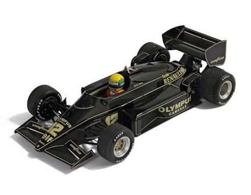 PremiumX SEN18001 LOTUS 97T A.SENNA 1985 N.12 WINNER PORTUGAL GP W/DECALS 1:18 Modellino