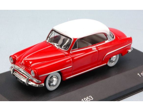 White Box WB111 SIMCA ARONDE GRAND LARGE 1953 RED/WHITE 1:43 Modellino