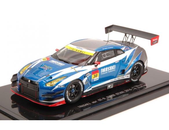 Ebbro EB45079 NISSAN GT-R N.30 SUPER GT500 2014 Y.IWASAKI-M.KAGEYAMA 1:43 Modellino