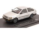 Ebbro EB45186 TOYOTA COROLLA LEVIN 1600 GTV 1983 SILVER 1:43 Modellino