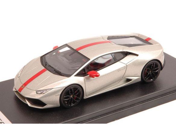 Looksmart LS426SE LAMBORGHINI HURACAN LP 610-4 SILVER LIM.PCS 49 1:43 Modellino