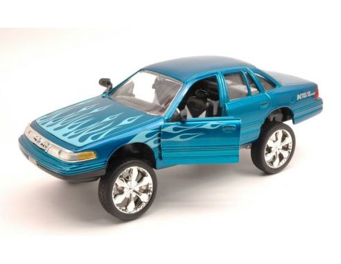 Motormax MTM79922BL FORD CROWN VICTORIA 1998 BLUE 1:24 Modellino