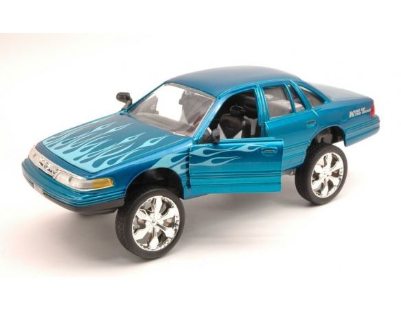Motormax MTM79922BL FORD CROWN VICTORIA 1998 BLUE 1:24 Modellino