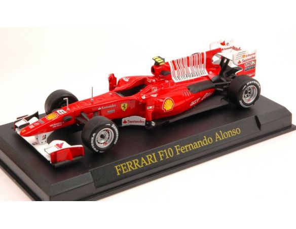 Spark Model SPC211973 FERRARI F10 F.ALONSO 2010 N.8 BLISTER (SENZA CUPOLA) 1:43 Modellino