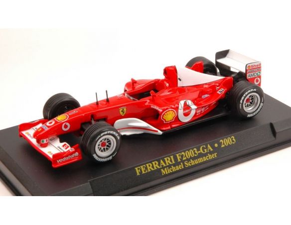 Spark Model SPC190282 FERRARI F2003 GA M.SCHUMACHER N.1 BLISTER (SENZA CUPOLA) 1:43 Modellino
