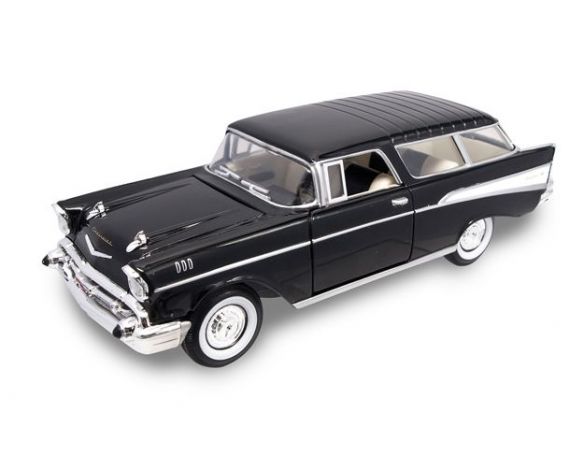 Yat Ming YM24203BK CHEVROLET NOMAD 1957 BLACK 1:24 Modellino