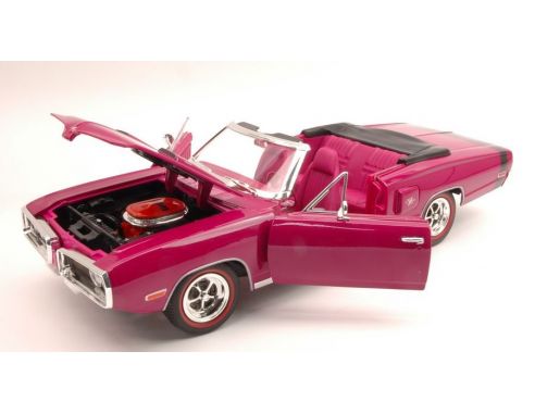 Yat Ming YM92548PU DODGE CORONET 1970 PURPLE 1:18 Modellino