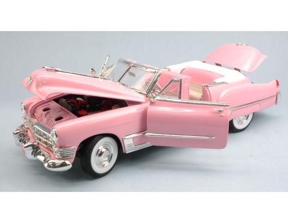Yat Ming YM92308PK CADILLAC COUPE' DEVILLE  1949 PINK 1:18 Modellino