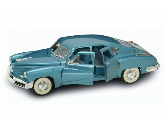 Yat Ming YM92268MB TUCKER TORPEDO 1948 LIGHT BLUE METALLIC 1:18 Modellino