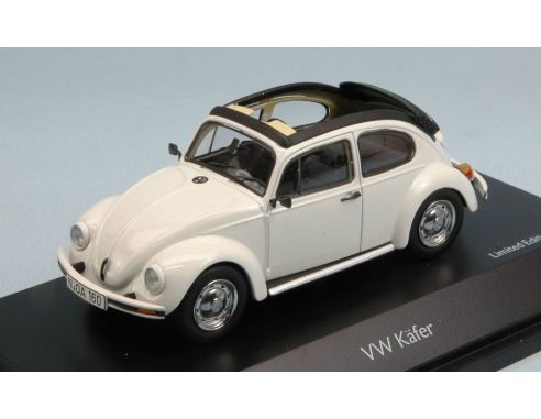 Schuco SH3879 VW KAFER OPEN AIR WHITE 1:43 Modellino