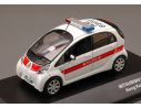 J-Collection JC099 MITSUBISHI i-MIEV 2010 HONG KONG POLICE CAR 1:43 Modellino
