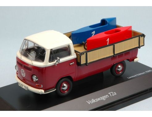 Schuco SH3338 VW T2A + SOAP CAR 1:43 Modellino