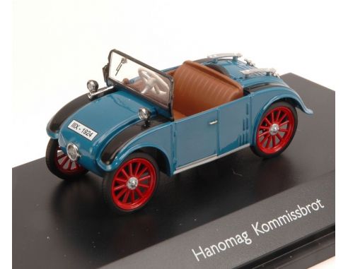Schuco SH2959 HANOMAG KOMMISSBROT BLUE 1:43 Modellino