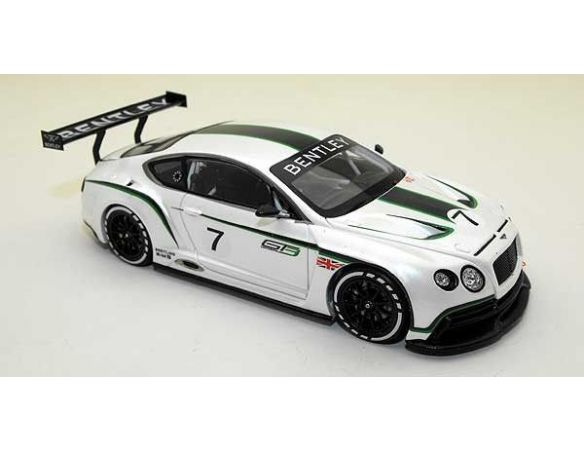 True Scale Miniatures TSM134301 BENTLEY CONTINENTAL GT3 2012 CONCEPT RACE CAR PEARL 1:43 Modellino