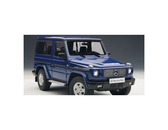 Auto Art / Gateway AA76114 MERCEDES G500 SWB 1998 BLUE 1:18 Modellino