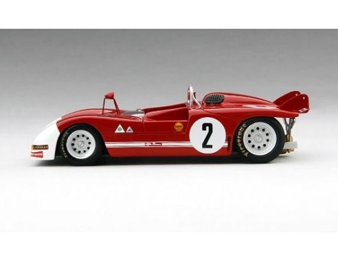 True Scale Miniatures TSM154310 ALFA ROMEO 33/3 N.2 2nd TARGA FLORIO 1971 A.DE ADAMICH-G.VAN LENNEP 1:43 Modellino