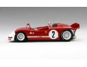 True Scale Miniatures TSM154310 ALFA ROMEO 33/3 N.2 2nd TARGA FLORIO 1971 A.DE ADAMICH-G.VAN LENNEP 1:43 Modellino