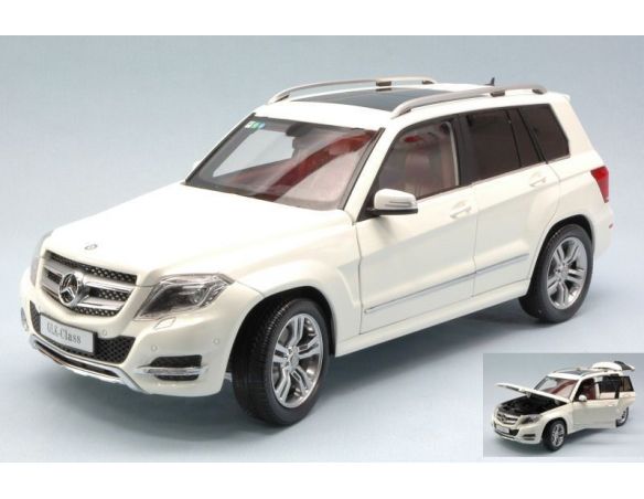 Welly WE11008W MERCEDES GLK 300 4MATIC 2013 WHITE GT EDITION 1:18 Modellino
