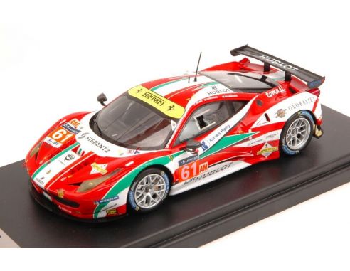 Looksmart LSLM027 FERRARI 458 GT2 N.61 31th LM 2015 MANN-GIANMARIA-CRESSONI 1:43 Modellino