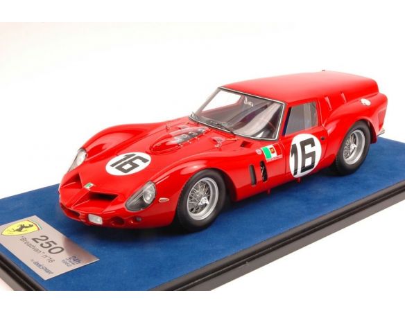 Looksmart LS18LM01 FERRARI 250 SWB DROGO BREADVAN N.16 DNF LM 1962 C.M.ABATE-C.DAVIS 1:18 Modellino