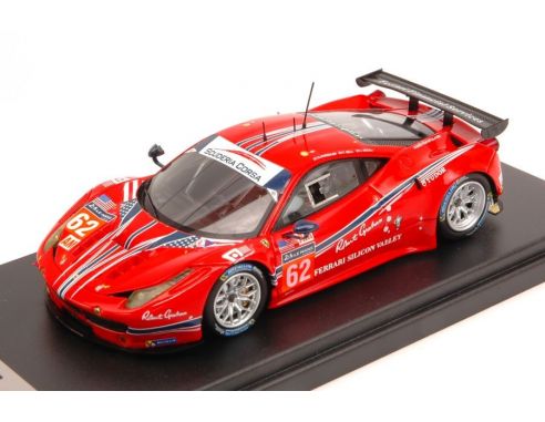 Looksmart LSLM028 FERRARI 458 GT2 N.62 24th LM 2015 SWEEDLER-BELL-SEGAL 1:43 Modellino