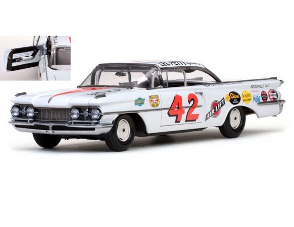 SunStar SS5245 OLDSMOBILE 88 N.42 WINNER NASCAR DAYTONA 500 1959 LEE PETTY 1:18 Modellino