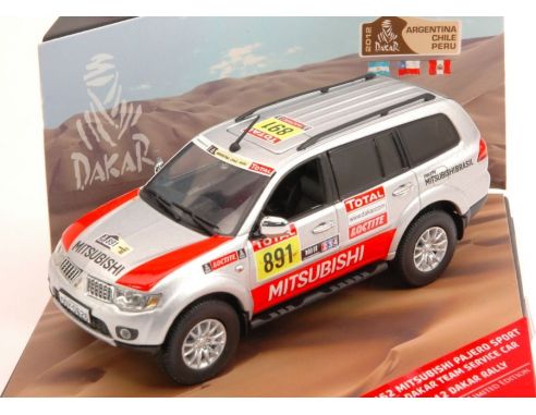 Vitesse VE43462 MITSUBISHI PAJERO SPORT N.891 DAKAR TEAM SERVICE 2012 1:43 Modellino