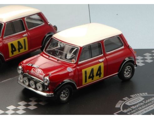 Vitesse VE43337 MINI MORRIS N.144 41th MONTE CARLO 1967 T.MAKINEN-P.EASTER 1:43 Modellino