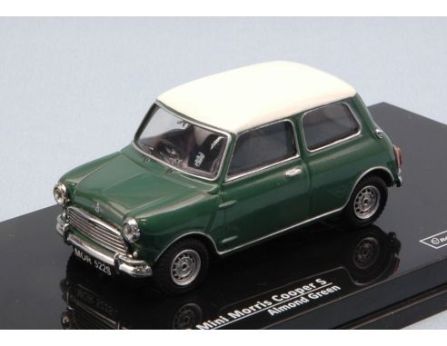 Vitesse VE29522 MINI MORRIS COOPER S 1963 ALMOND GREEN 1:43 Modellino