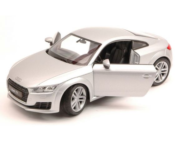 Welly WE24057S AUDI TT COUPE' 2014 SILVER 1:24 Modellino