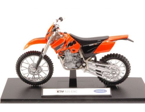 Welly WE12815 KTM 525 EXC CROSS 1:18 Modellino
