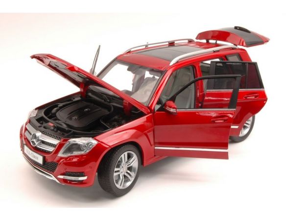 Welly WE11008R MERCEDES GLK 300 4MATIC 2013 RED GT EDITION 1:18 Modellino