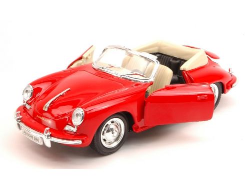 Welly WE29390R PORSCHE 356B 1958 RED 1:24 Modellino