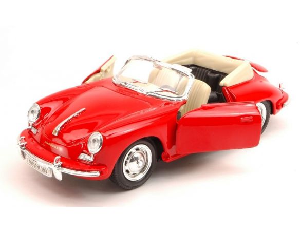 Welly WE29390R PORSCHE 356B 1958 RED 1:24 Modellino