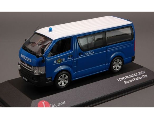 J-Collection JC213 TOYOTA HIACE 2009 MACAU POLICE 1:43 Modellino