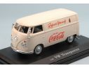 Motorcity Classics MCC430005 VW TRANSPORTER CARGO VAN CREME 1962 COCA COLA 1:43 Modellino