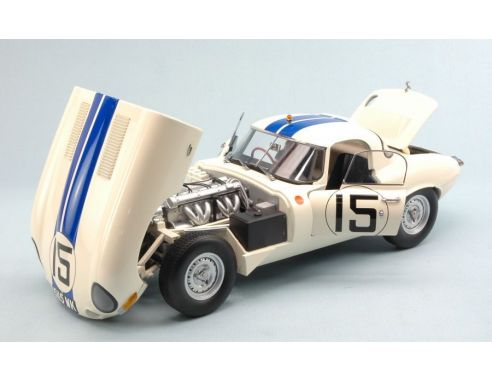 Paragon Models PAR98351 JAGUAR E TYPE LIGHTWEIGHT N.15 9th LM 1963 CUNNINGHAM-GROSSMAN 1:18 Modellino
