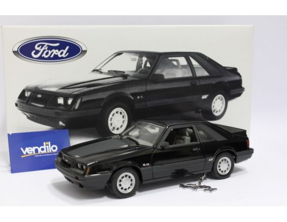 GMP Models 8061 Ford Mustang GT 1985 1:18 Nera Black Modellino