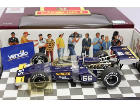 Carousel 4821 McLaren M16B 1972 Mark Donohue N66 1:18 Scatola rovinata Modellino